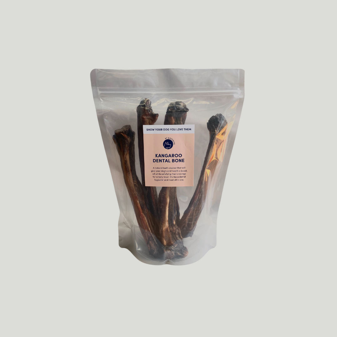 Large Kangaroo Dental Bone For Dogs K9 KATERING Dog Treats Australia